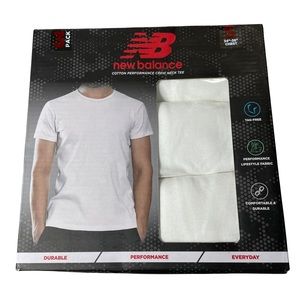 New Balance cotton performance crew neck tee size S